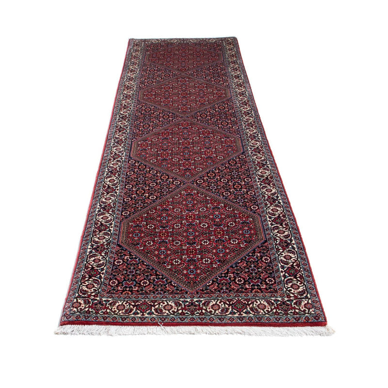 Loper Perzisch tapijt - Bijar - 310 x 80 cm - rood