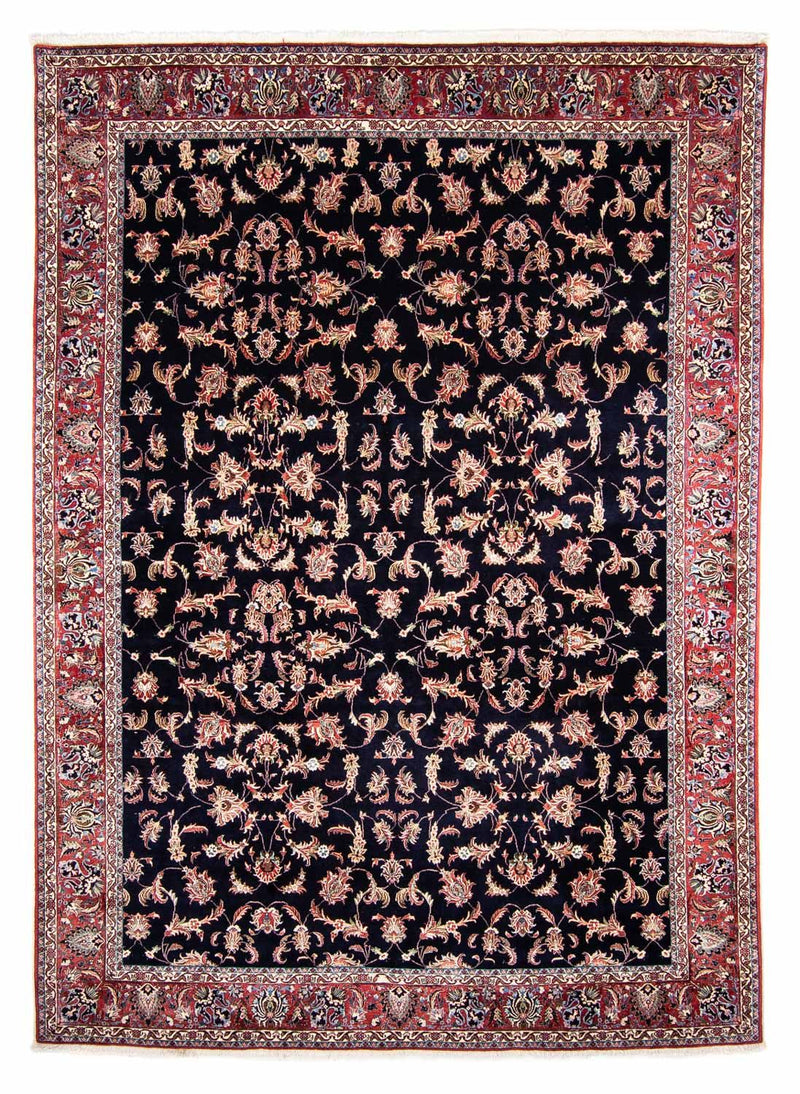 Perzisch tapijt - Bijar - 352 x 256 cm - donkerblauw