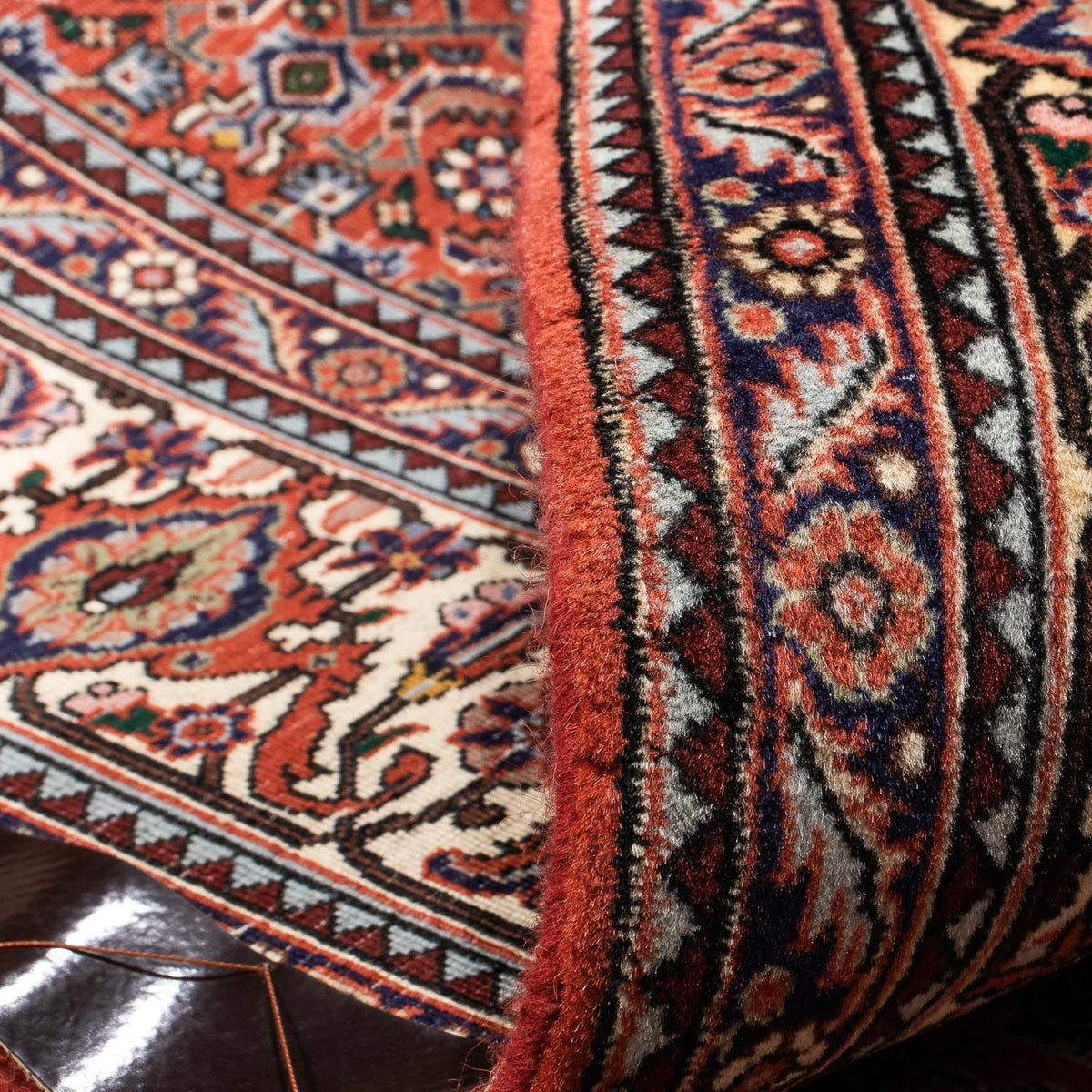 Perzisch tapijt - Bijar - 239 x 168 cm - licht rood