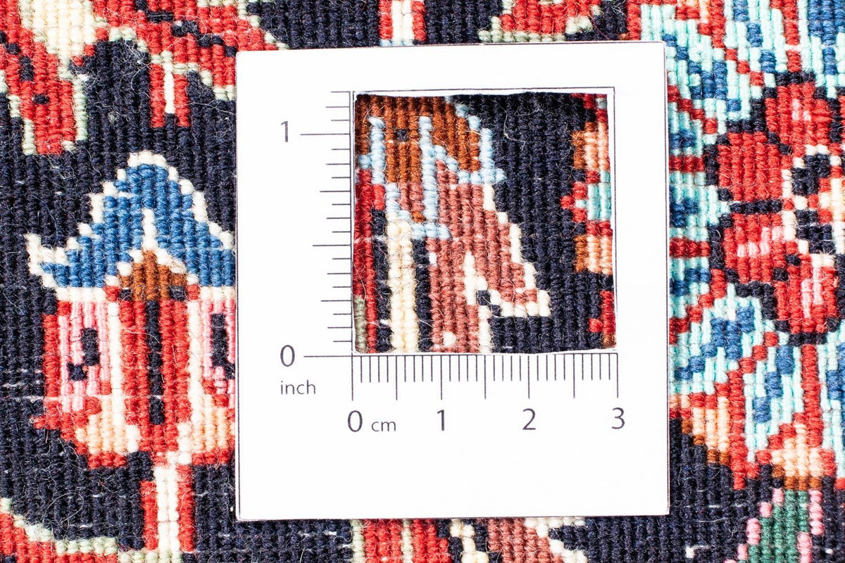 Perzisch tapijt - Bijar - 350 x 252 cm - donkerrood