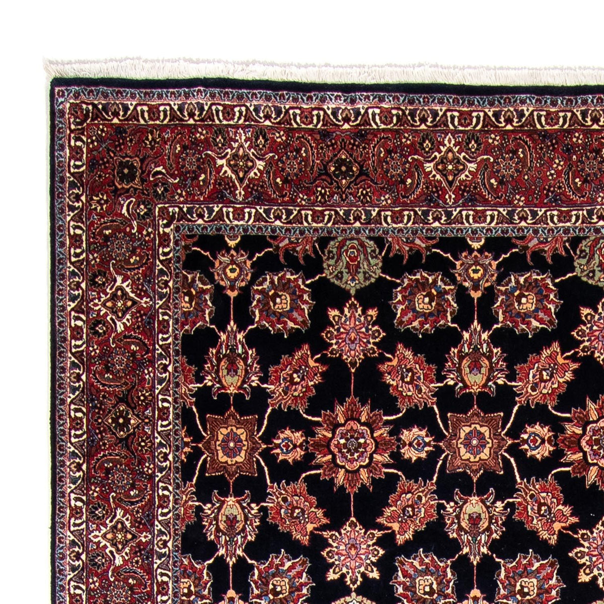 Perzisch tapijt - Bijar - 350 x 255 cm - donkerblauw