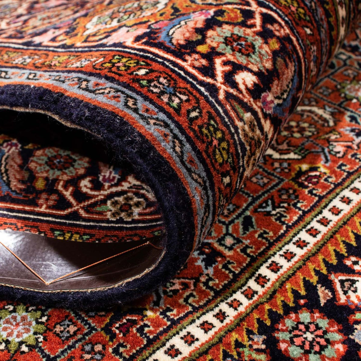 Perzisch tapijt - Bijar - 240 x 165 cm - bruin