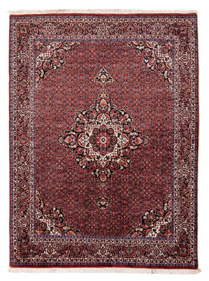 Perzisch tapijt - Bijar - 230 x 175 cm - donkerrood