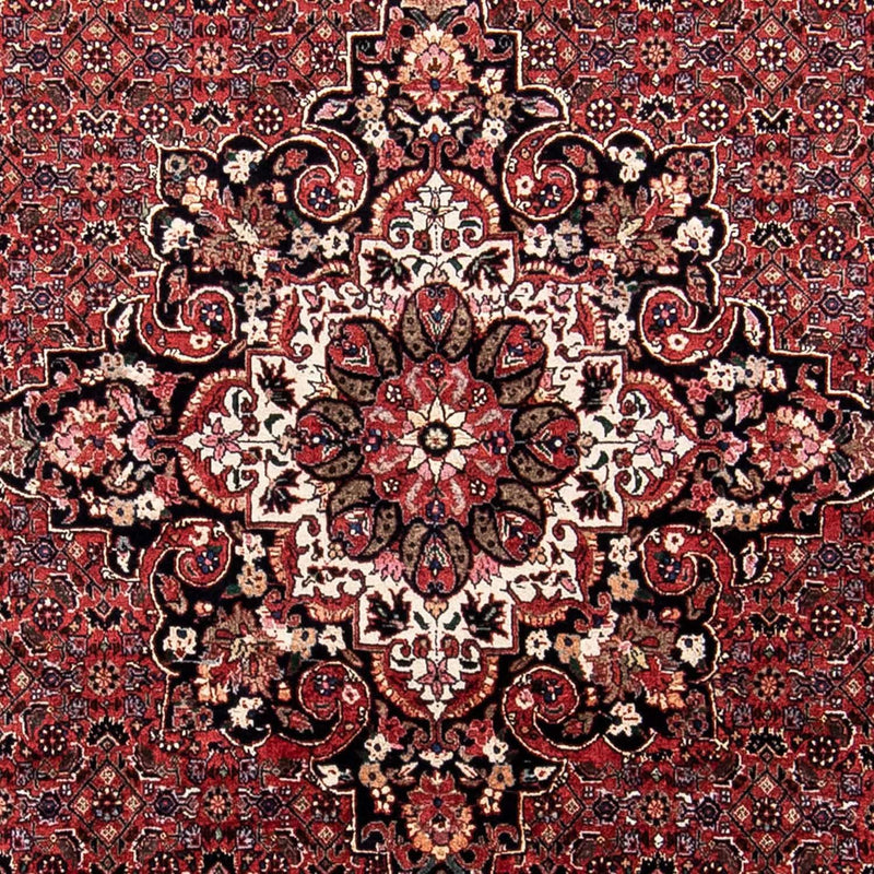 Perzisch tapijt - Bijar - 230 x 175 cm - donkerrood