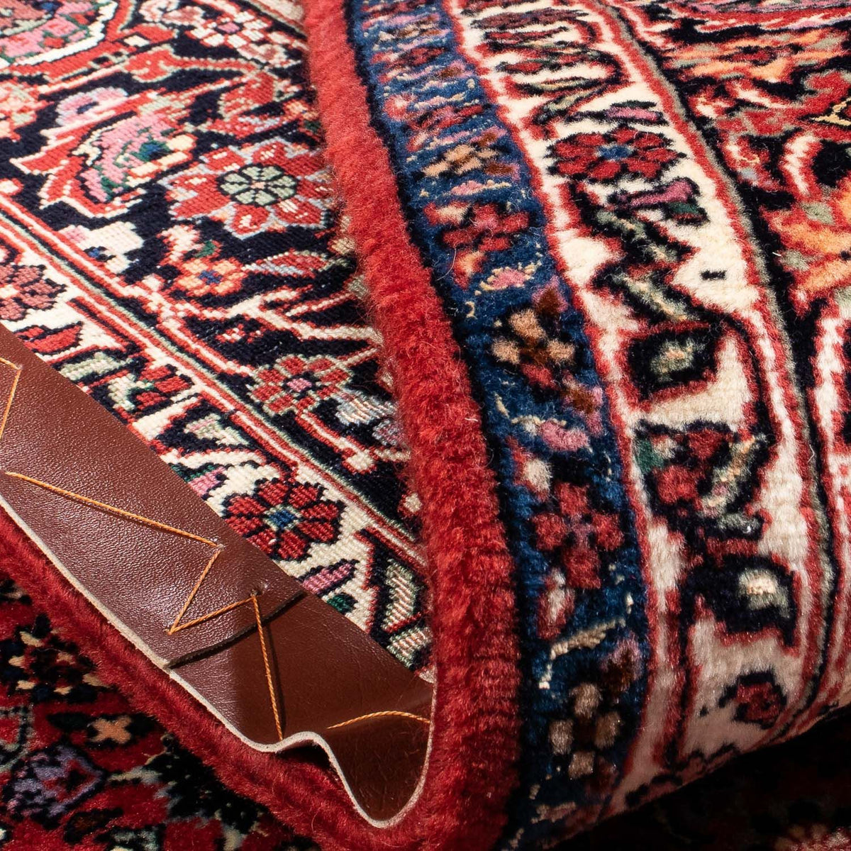 Perzisch tapijt - Bijar - 230 x 175 cm - donkerrood