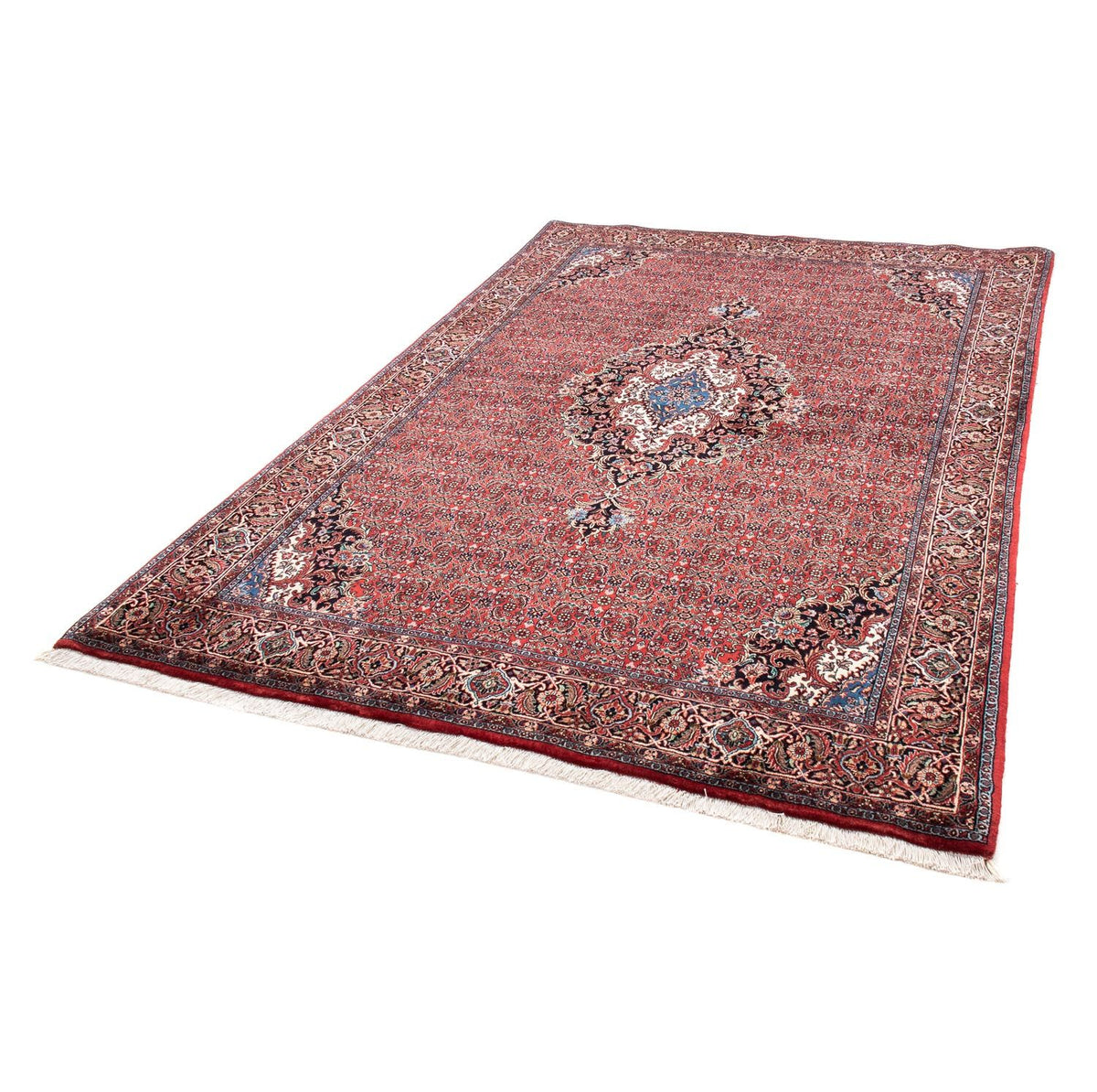 Perzisch tapijt - Bijar - 233 x 166 cm - rood