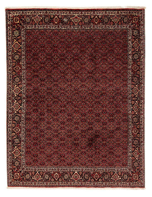 Perzisch tapijt - Bijar - 246 x 200 cm - donkerrood