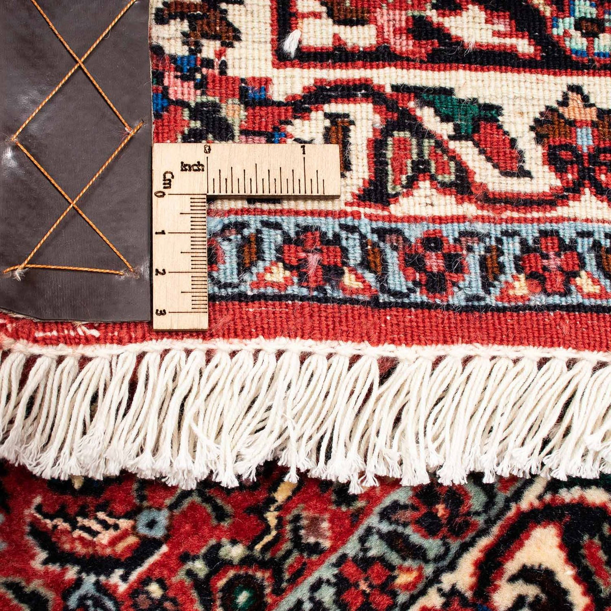 Perzisch tapijt - Bijar - 246 x 200 cm - donkerrood