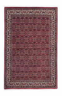 Perzisch tapijt - Bijar - 208 x 134 cm - donkerrood