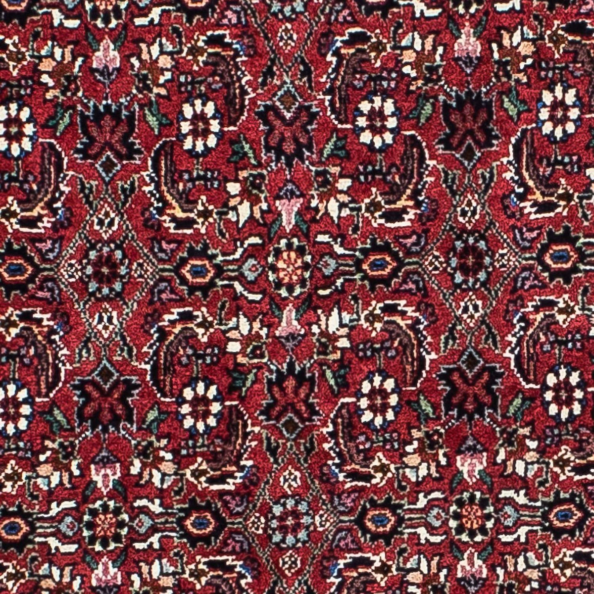 Perzisch tapijt - Bijar - 208 x 134 cm - donkerrood