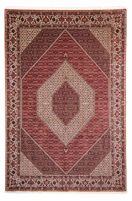 Perzisch tapijt - Bijar - 360 x 250 cm - donkerrood