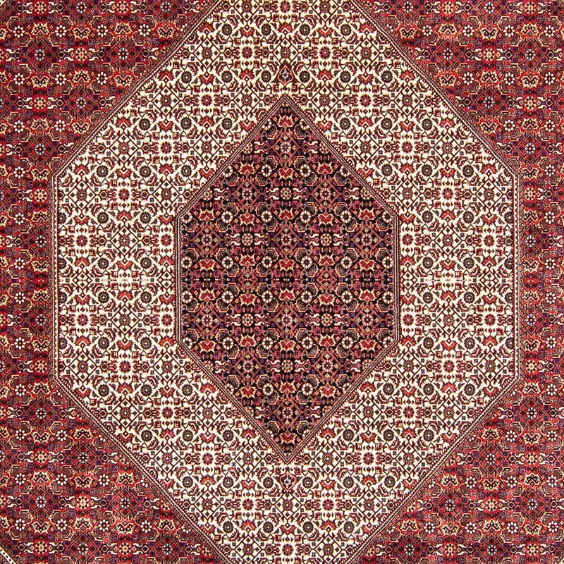 Perzisch tapijt - Bijar - 360 x 250 cm - donkerrood