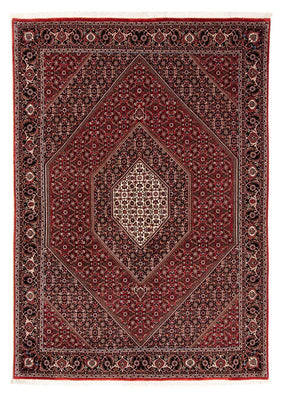 Perzisch tapijt - Bijar - 238 x 165 cm - donkerrood