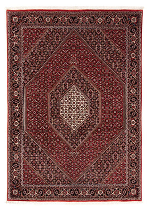 Perzisch tapijt - Bijar - 238 x 165 cm - donkerrood