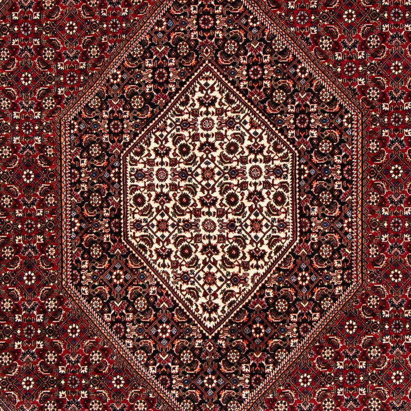 Perzisch tapijt - Bijar - 238 x 165 cm - donkerrood