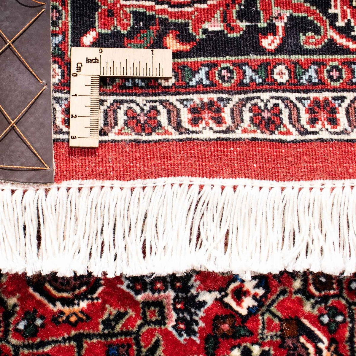 Perzisch tapijt - Bijar - 238 x 165 cm - donkerrood