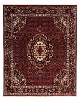 Perzisch tapijt - Bijar - 257 x 203 cm - donkerrood