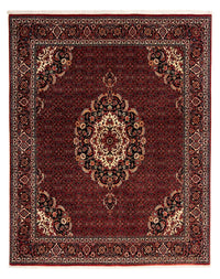 Perzisch tapijt - Bijar - 257 x 203 cm - donkerrood