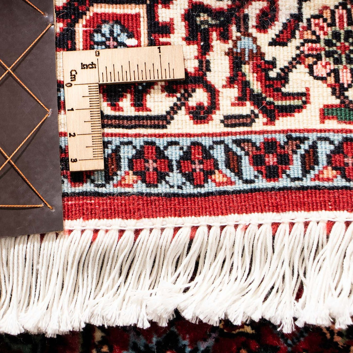 Loper Perzisch tapijt - Bijar - 210 x 73 cm - donkerrood