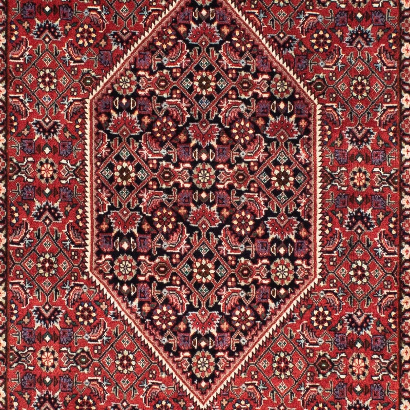 Loper Perzisch tapijt - Bijar - 200 x 74 cm - donkerrood