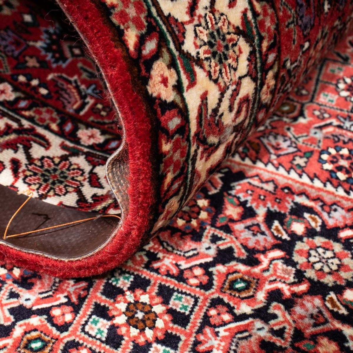 Loper Perzisch tapijt - Bijar - 200 x 74 cm - donkerrood