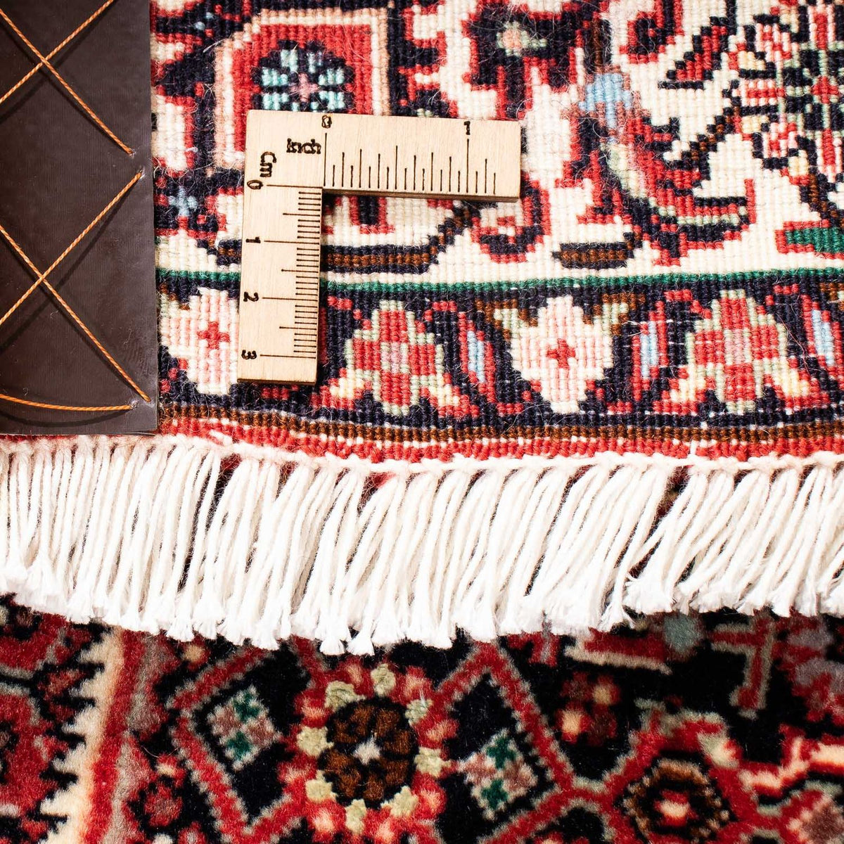 Loper Perzisch tapijt - Bijar - 200 x 74 cm - donkerrood