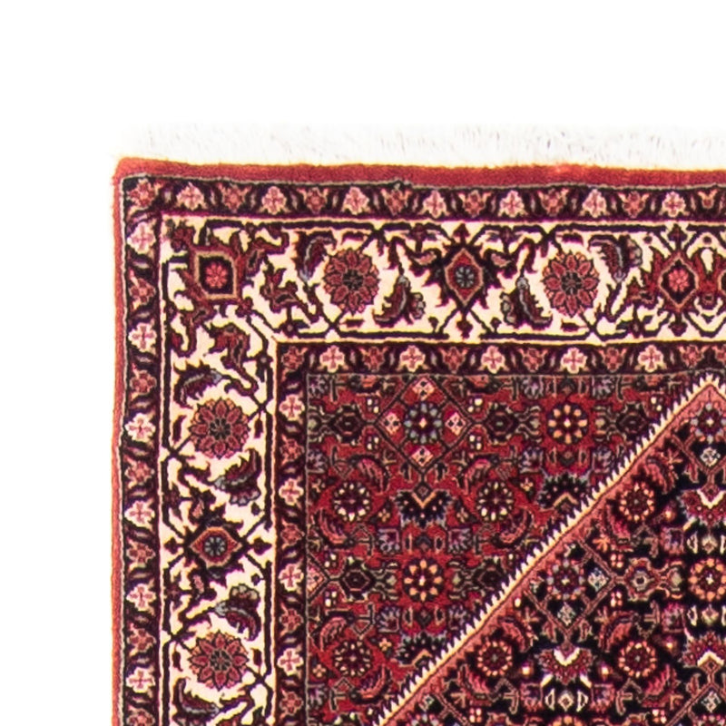 Loper Perzisch tapijt - Bijar - 350 x 83 cm - donkerrood