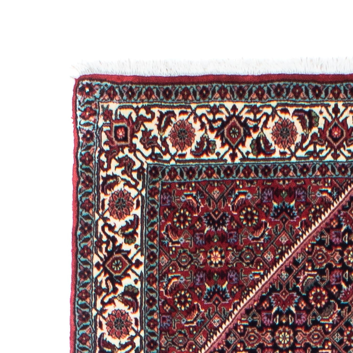 Loper Perzisch tapijt - Bijar - 291 x 84 cm - donkerrood