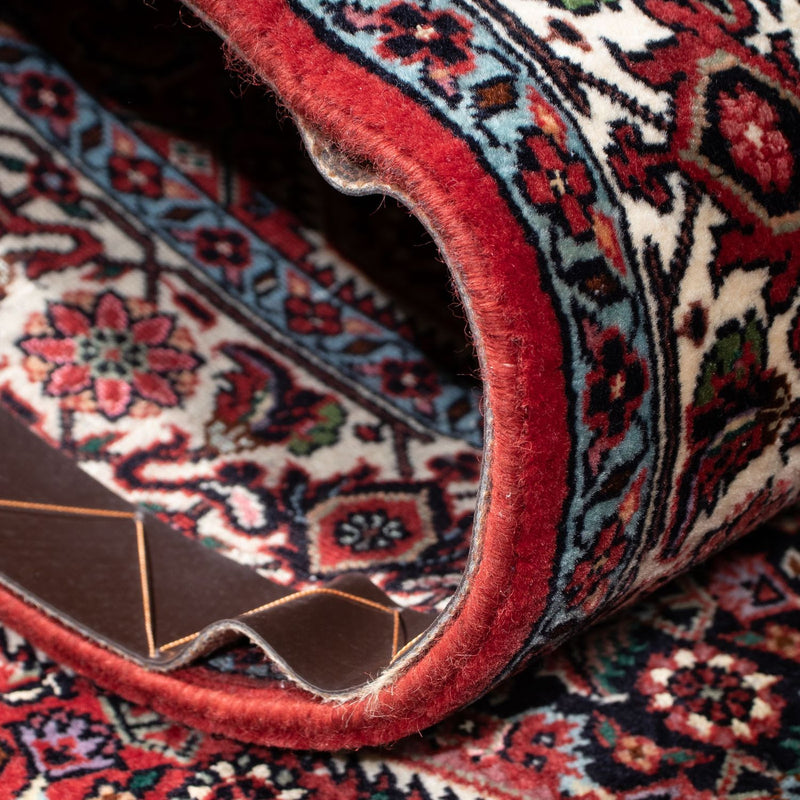 Loper Perzisch tapijt - Bijar - 291 x 84 cm - donkerrood