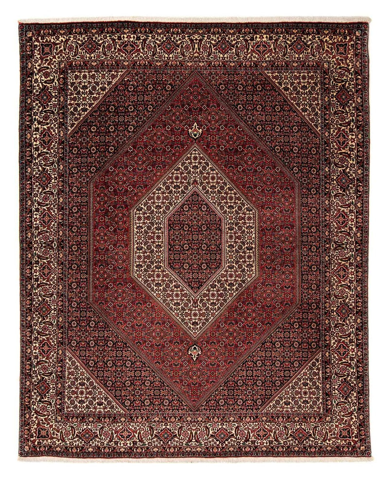 Perzisch tapijt - Bijar - 251 x 202 cm - donkerrood
