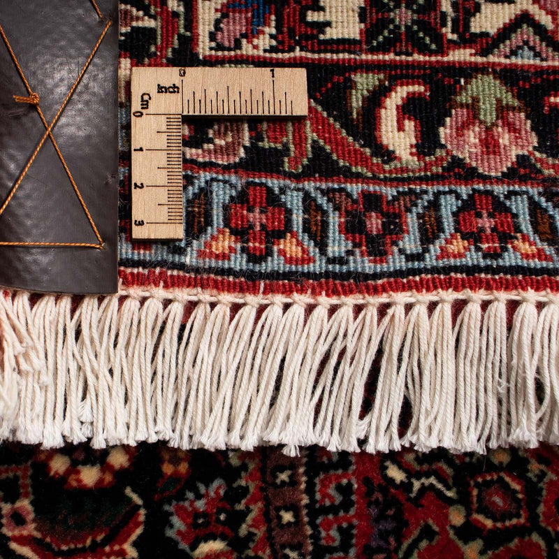 Perzisch tapijt - Bijar - 251 x 202 cm - donkerrood