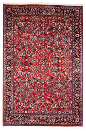Perzisch tapijt - Bijar - 242 x 175 cm - donkerrood