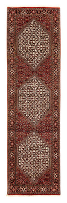 Loper Perzisch tapijt - Bijar - 284 x 80 cm - veelkleurig