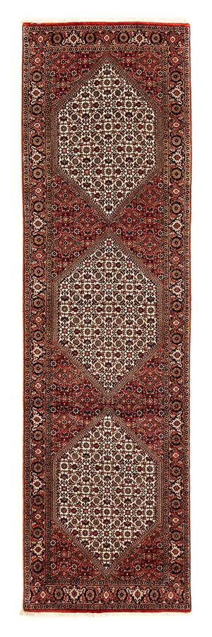 Loper Perzisch tapijt - Bijar - 284 x 80 cm - veelkleurig