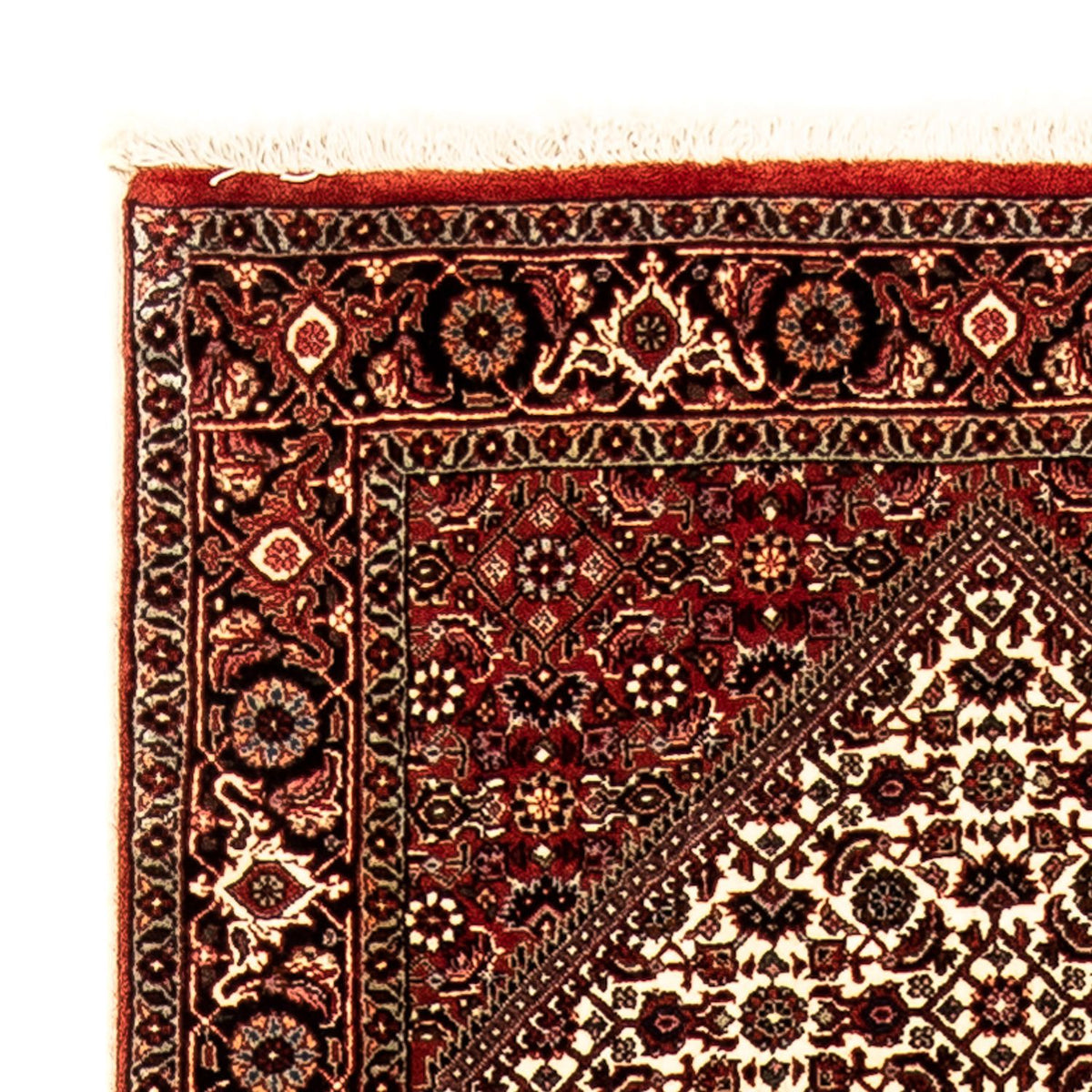 Loper Perzisch tapijt - Bijar - 284 x 80 cm - veelkleurig