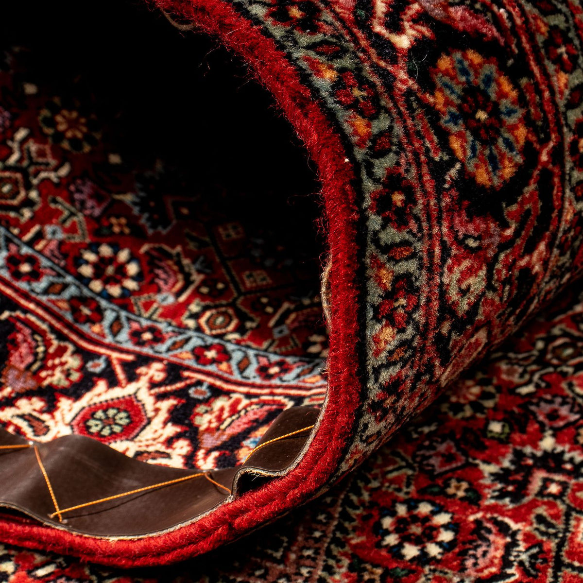 Loper Perzisch tapijt - Bijar - 284 x 80 cm - veelkleurig