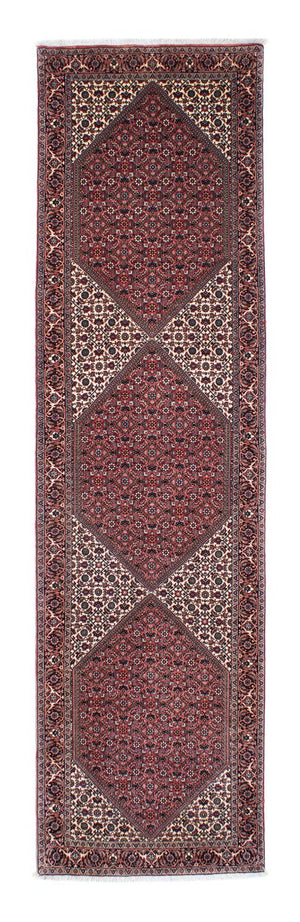 Loper Perzisch tapijt - Bijar - 317 x 88 cm - licht rood