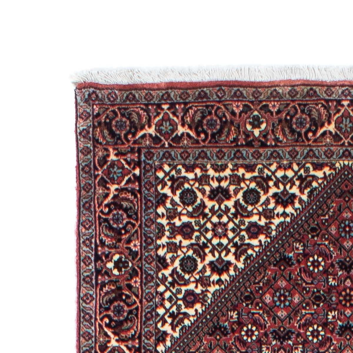 Loper Perzisch tapijt - Bijar - 317 x 88 cm - licht rood