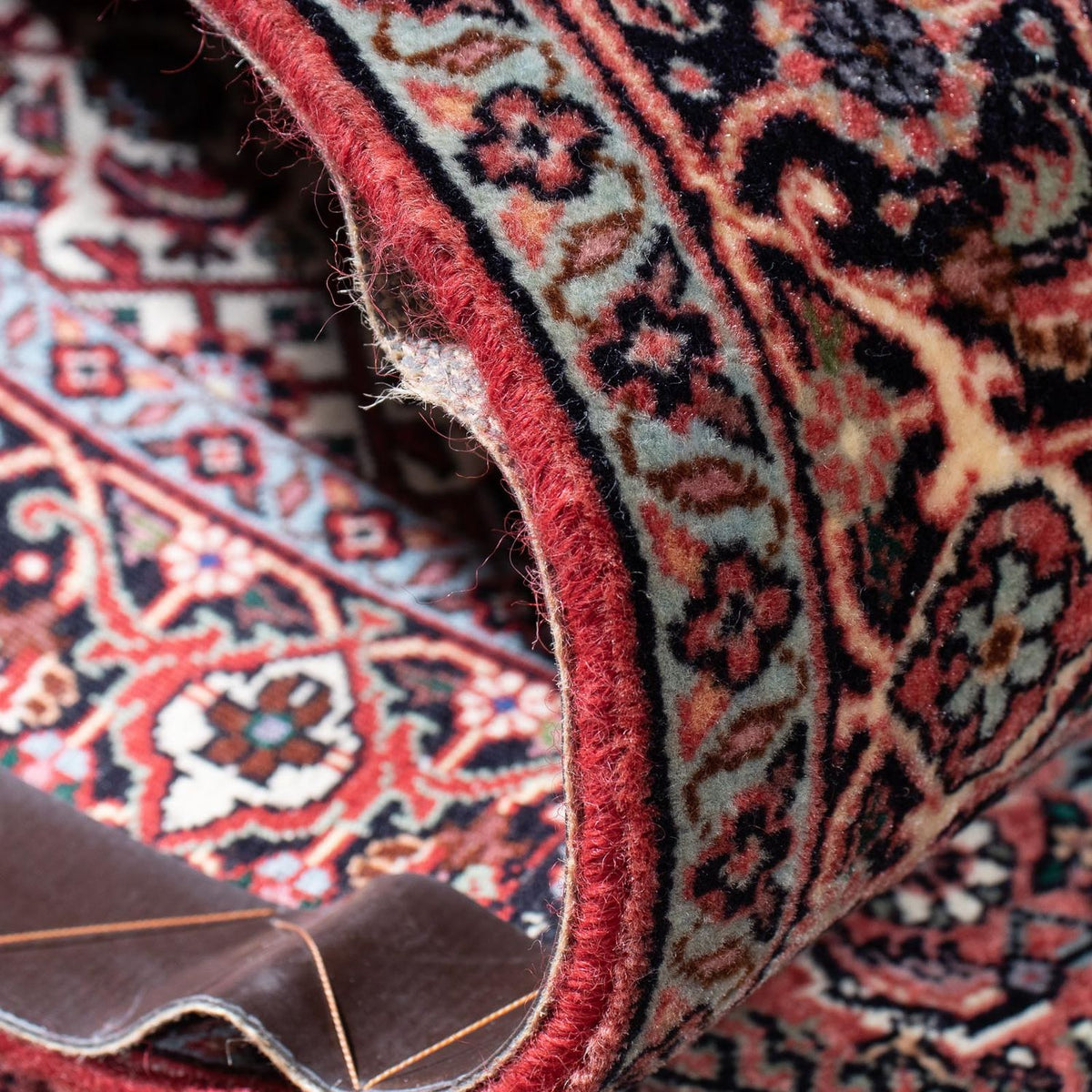 Loper Perzisch tapijt - Bijar - 317 x 88 cm - licht rood