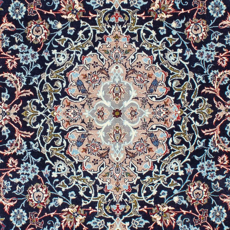 Perzisch tapijt - Isfahan - Premium - 226 x 149 cm - donkerblauw