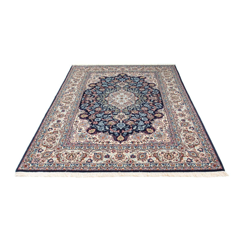 Perzisch tapijt - Isfahan - Premium - 226 x 149 cm - donkerblauw