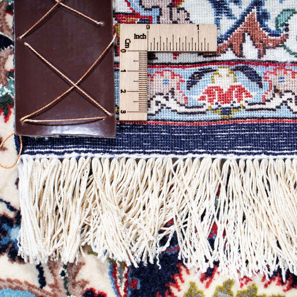 Perzisch tapijt - Isfahan - Premium - 226 x 149 cm - donkerblauw