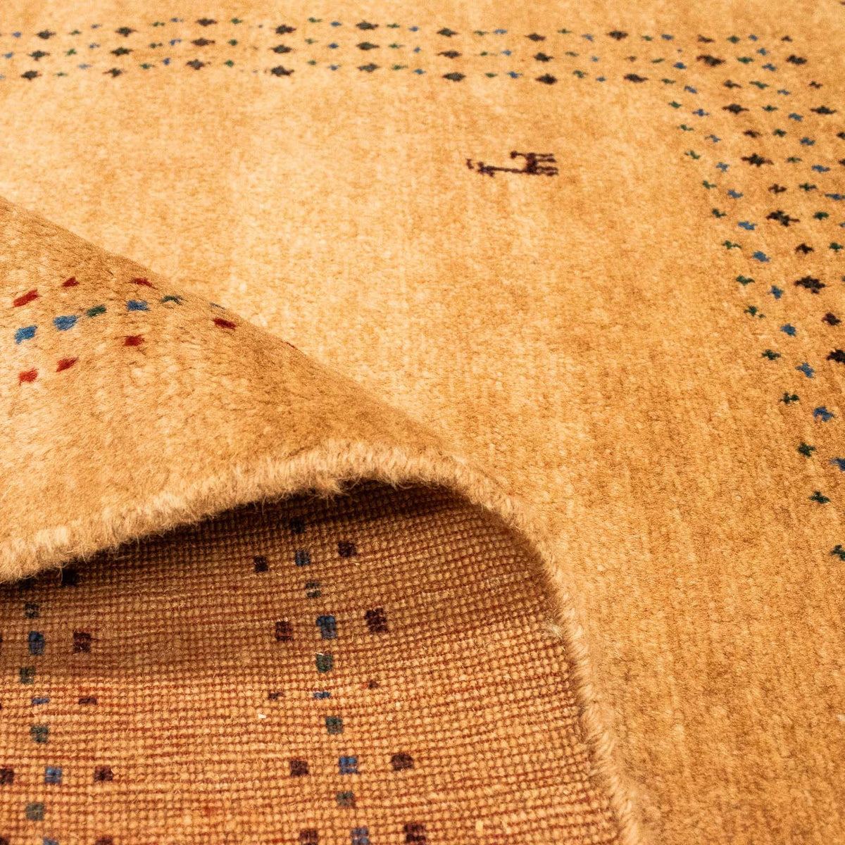 Gabbeh tapijt - Perzisch - 149 x 110 cm - bruin