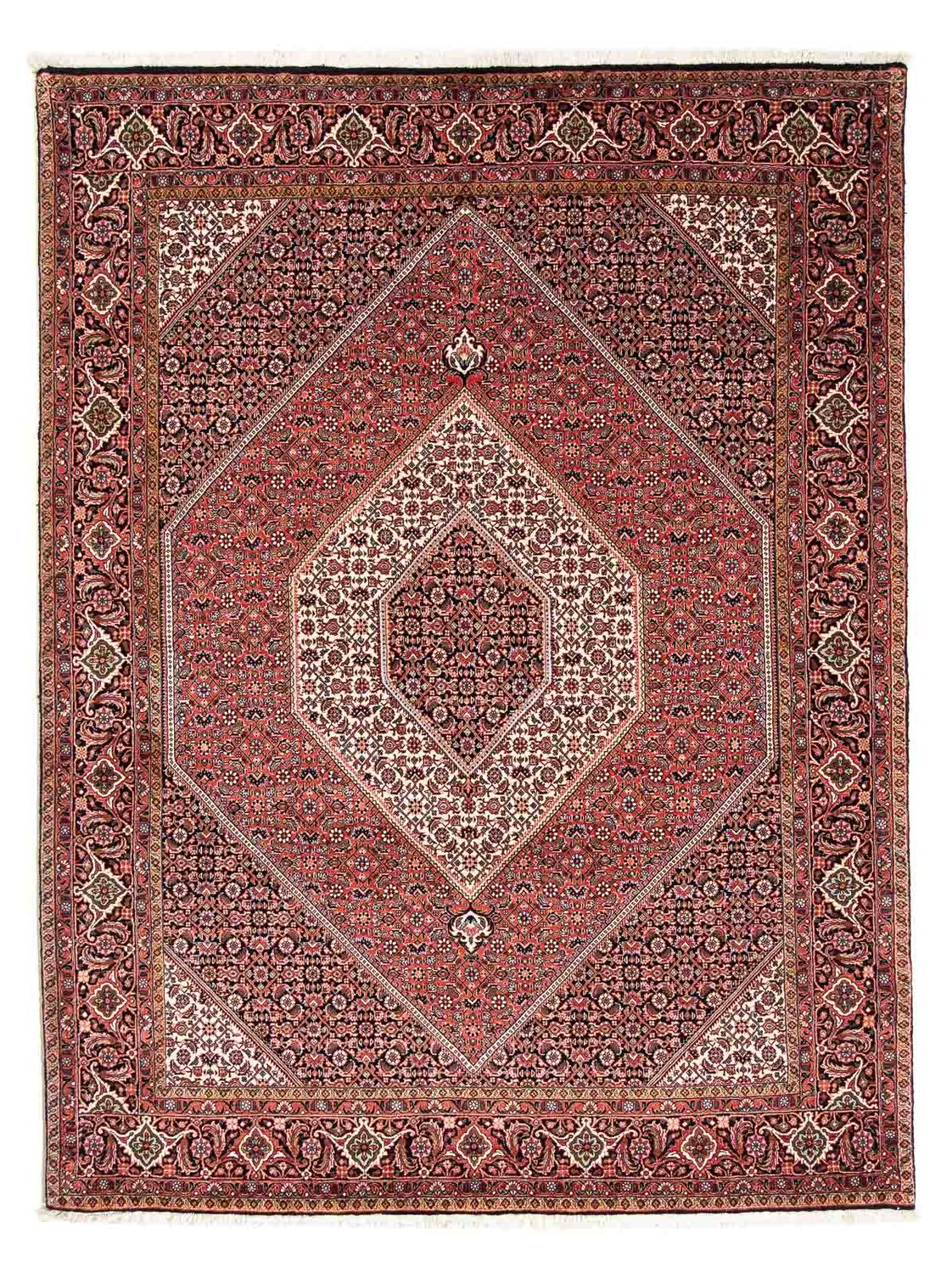 Perzisch tapijt - Bijar - 238 x 172 cm - licht rood