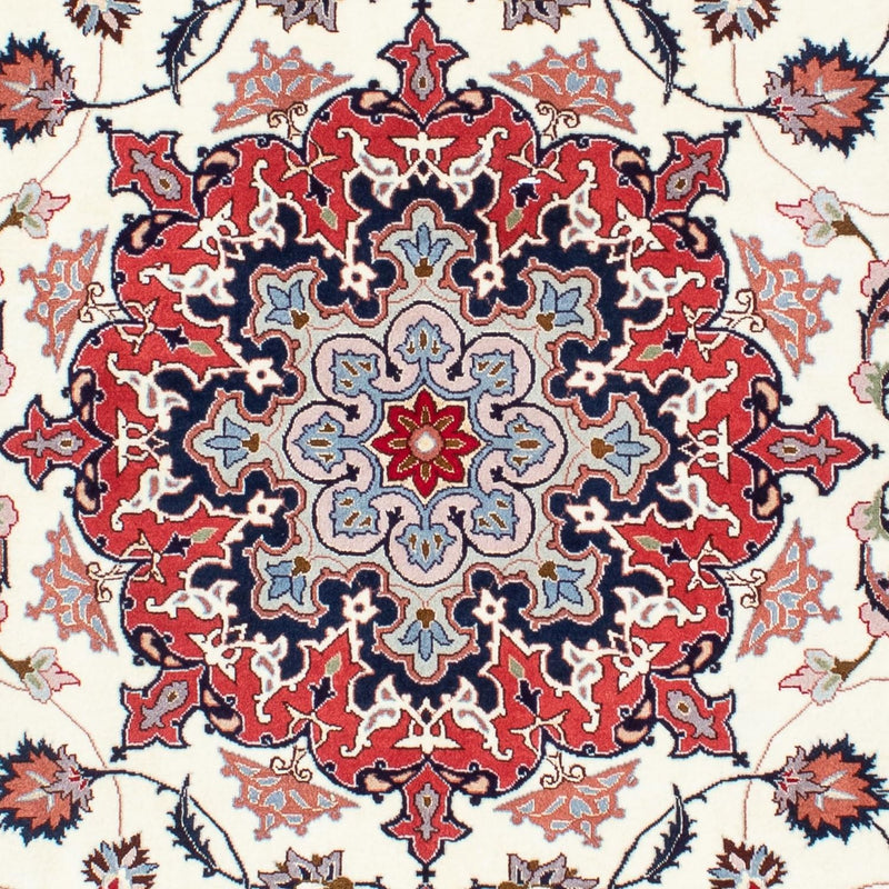 Perzisch tapijt - Tabriz - Royal - 203 x 156 cm - beige