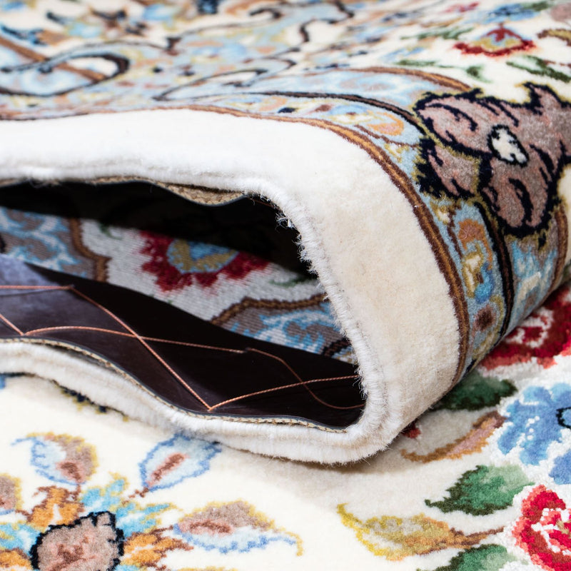 Perzisch tapijt - Ghom - 207 x 137 cm - beige