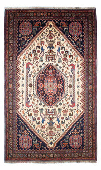 Gabbeh Tapijt - Kashkuli Perzisch - 263 x 158 cm - beige