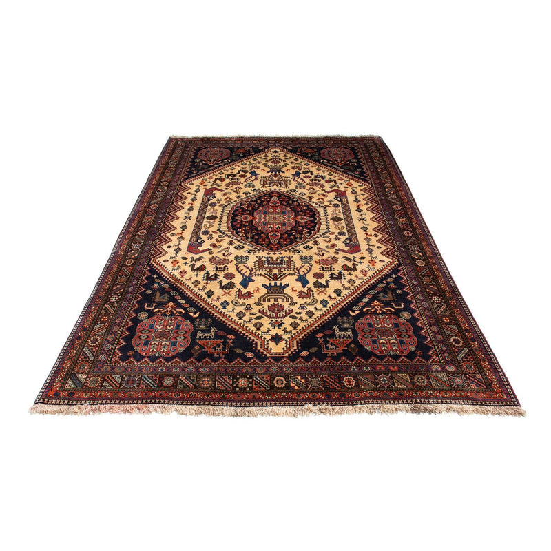 Gabbeh Tapijt - Kashkuli Perzisch - 263 x 158 cm - beige