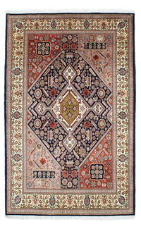 Gabbeh Tapijt - Kashkuli Perzisch - 227 x 145 cm - donkerblauw