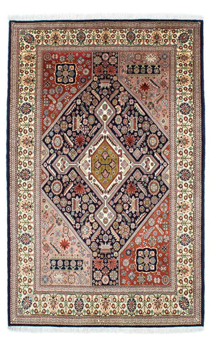 Gabbeh Tapijt - Kashkuli Perzisch - 227 x 145 cm - donkerblauw